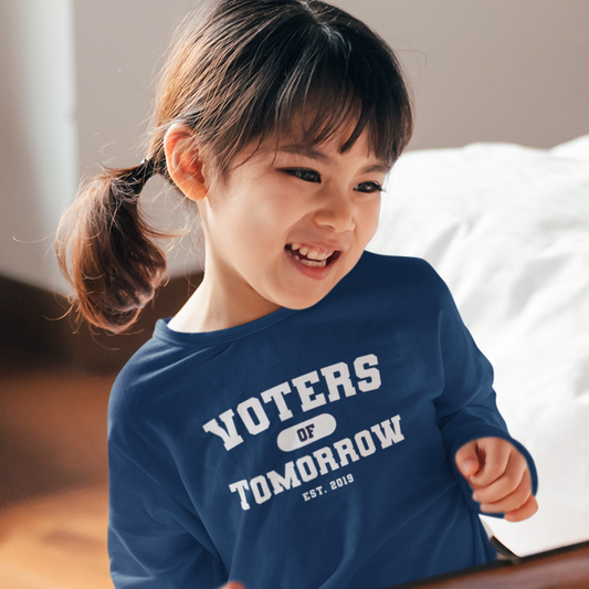 Team Democracy Youth Long Sleeve Tee