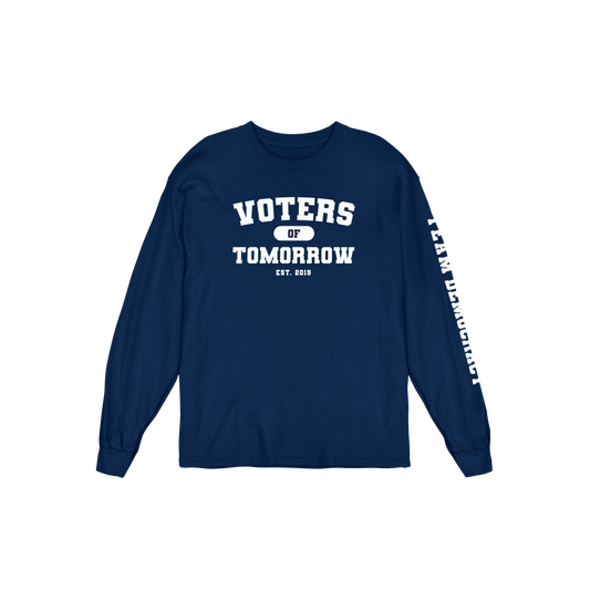 Team Democracy Youth Long Sleeve Tee