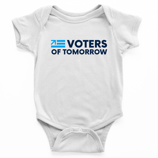 Voters of Tomorrow Logo Onesie
